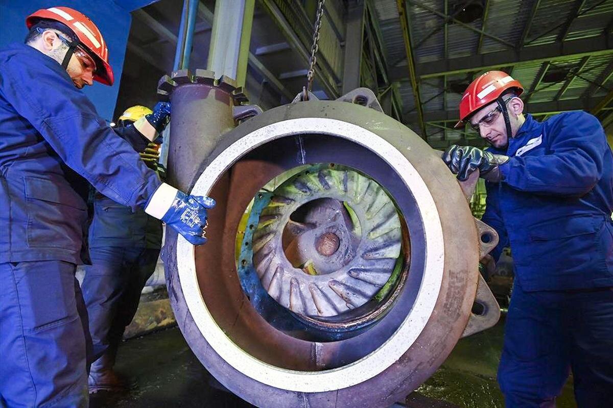 Большая улита была изготовлена из износостойкого чугуна с помощью аддитивных технологий и установлена на насосную установку Надеждинского металлургического завода