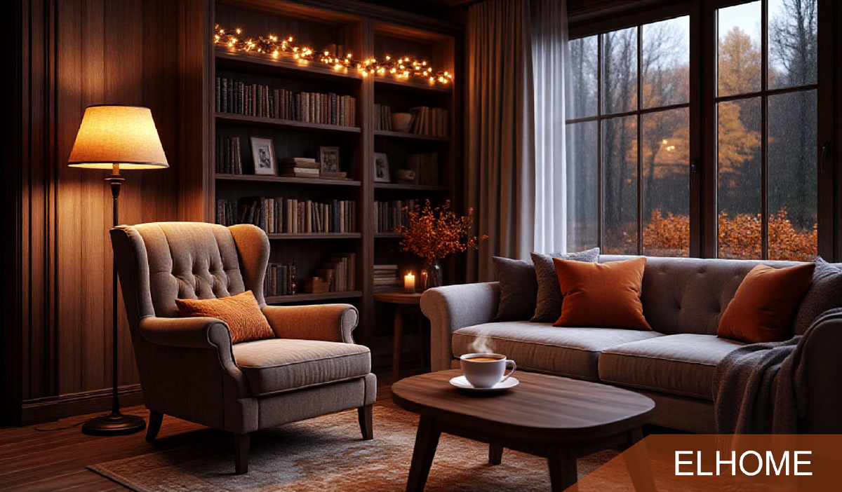 Короткие осенние дни требуют особого подхода к свету. Многоуровневое освещение создает не только комфорт для глаз, но и психологическое ощущение тепла и безопасности.