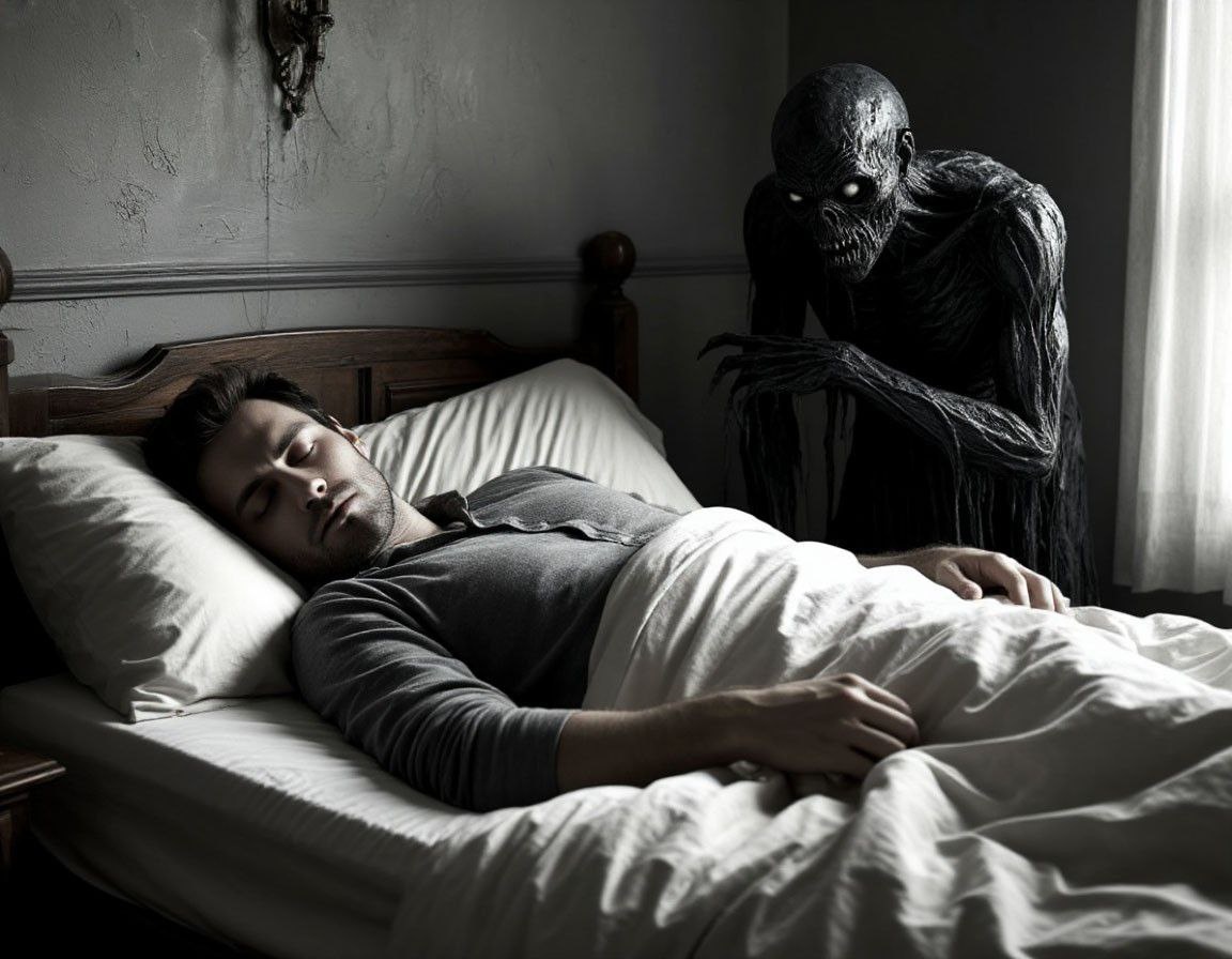 Визуализация сонного паралича нейросетью