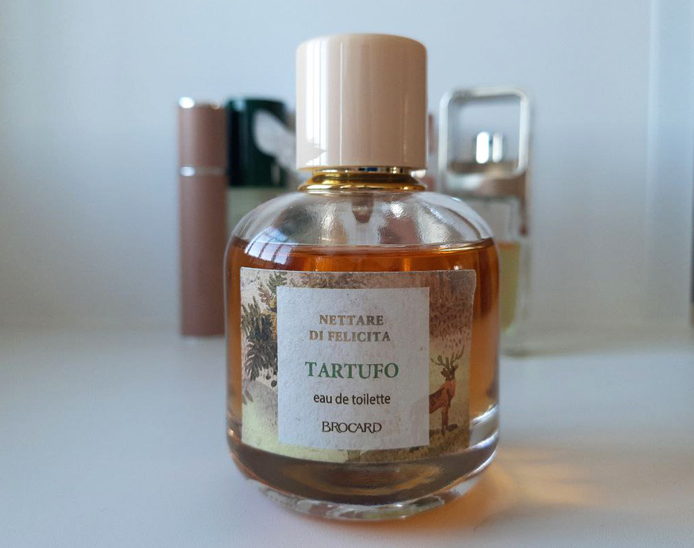 Верхняя нота: Имбирь; средние ноты: Палисандр, Жасмин Самбак и Фиалка; базовые ноты: Бальзамические ноты, Белый сандал, Животные ноты и Вирджинский кедр.