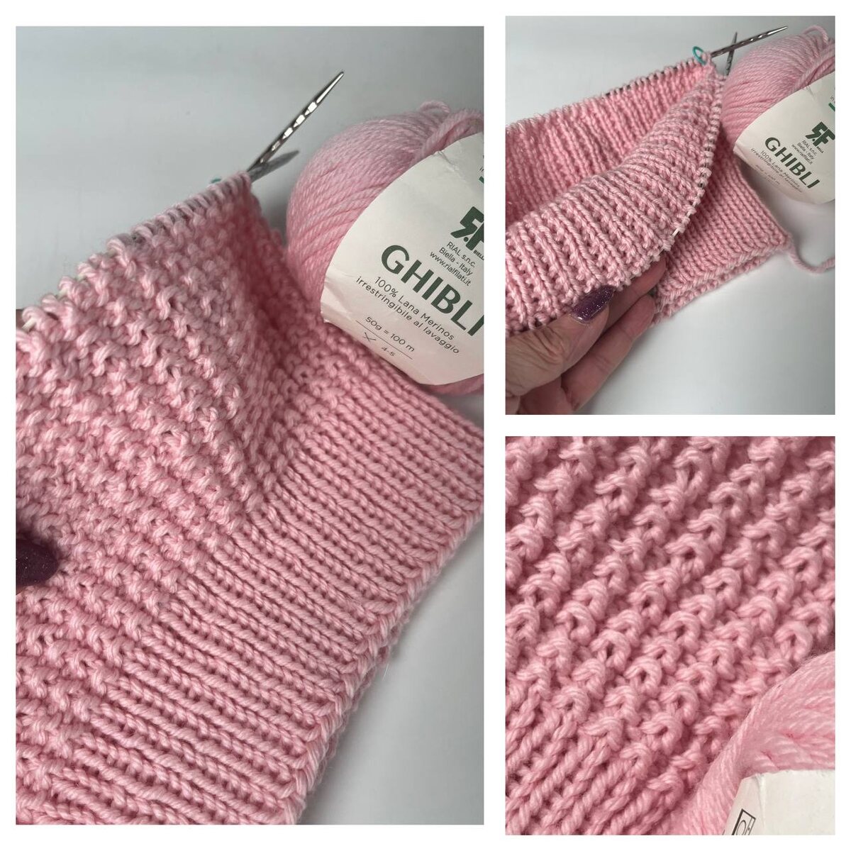 На фото видно как выглядит и лицевая и изнаночная сторона