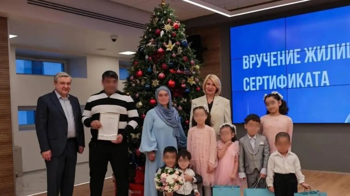    Семья Тахмины Самадовой. © Соцсети