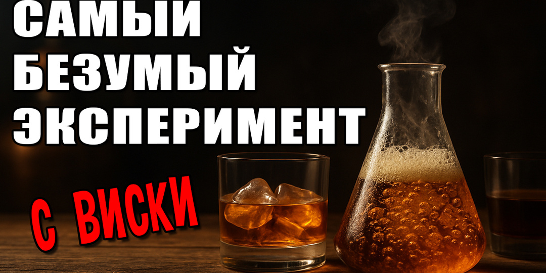 САМЫЙ БЕЗУМНЫЙ ЭКСПЕРИМЕНТ С ДОМАШНИМ ВИСКИ