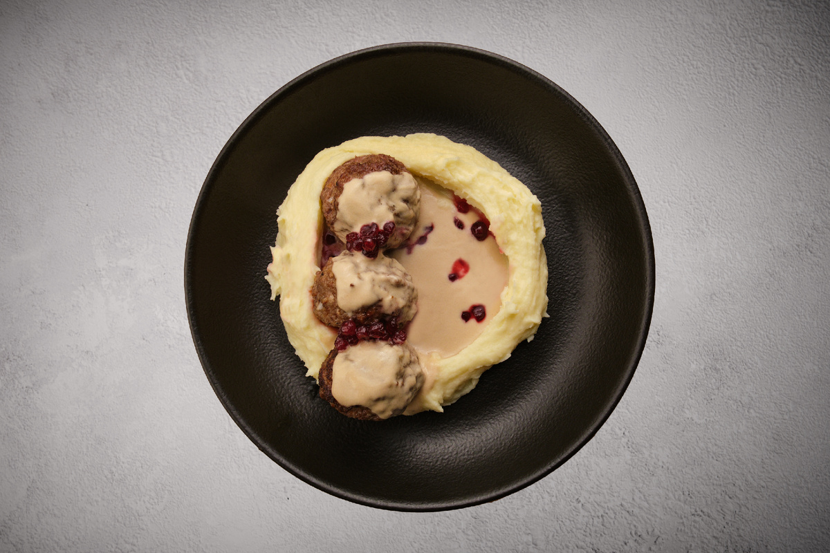 Говяжьи котлеты с пюре 