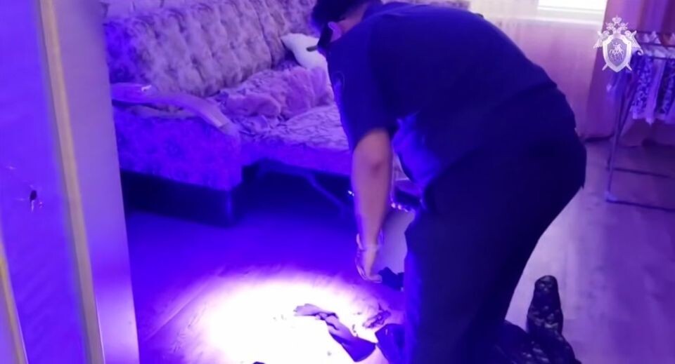    Осмотр места убийства. Источник: vk.com/sk_uln