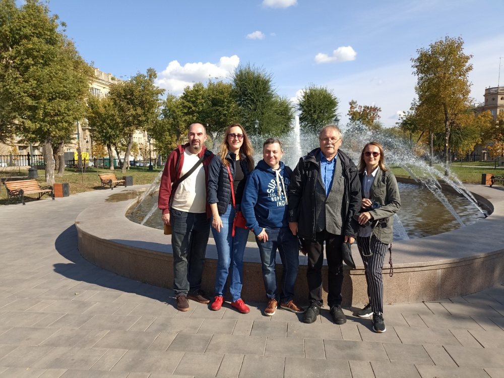 Игорь Иванов, Юлия Янковская, Михаил Виленский, Фёдор Перов и Ольга Кокорина в Магнитогорске