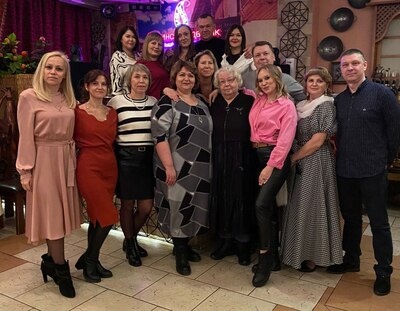 На встрече со своими большими-маленькими учениками