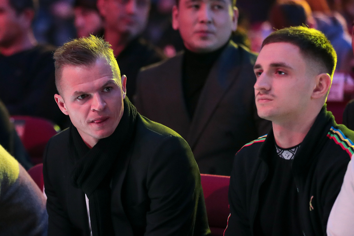 Со скандльным блогером Литвиным (слева) рэпер Макан водит дружбу. Михаил Литвин Dmitry Golubovich Global Look Press