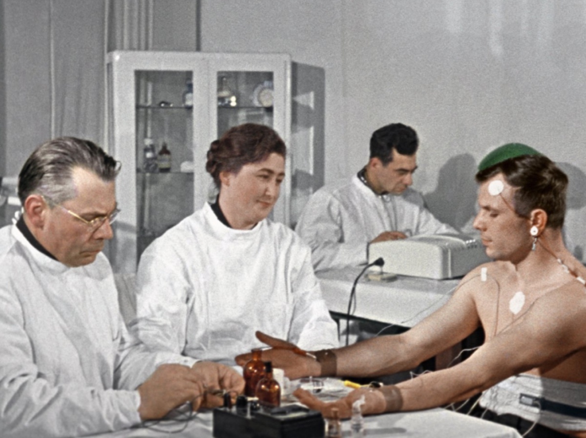 Подготовка к полёту, 1961 г. Архив: ЦЭНКИ / Роскосмос