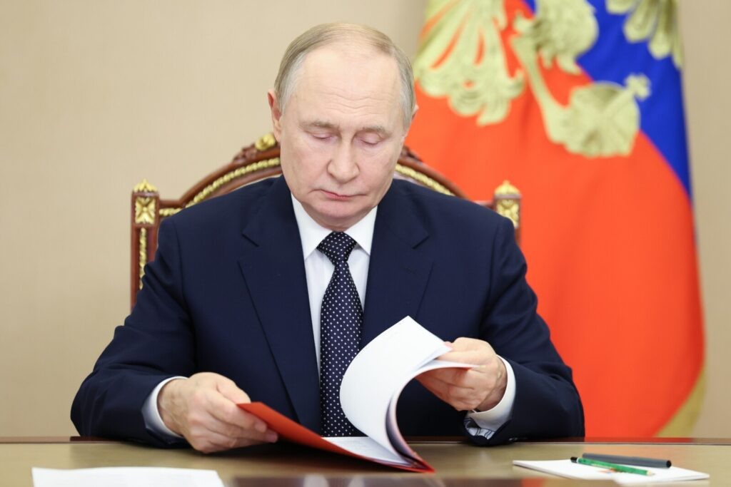    Президент РФ Владимир Путин. Алексей Бабушкин / РИА Новости