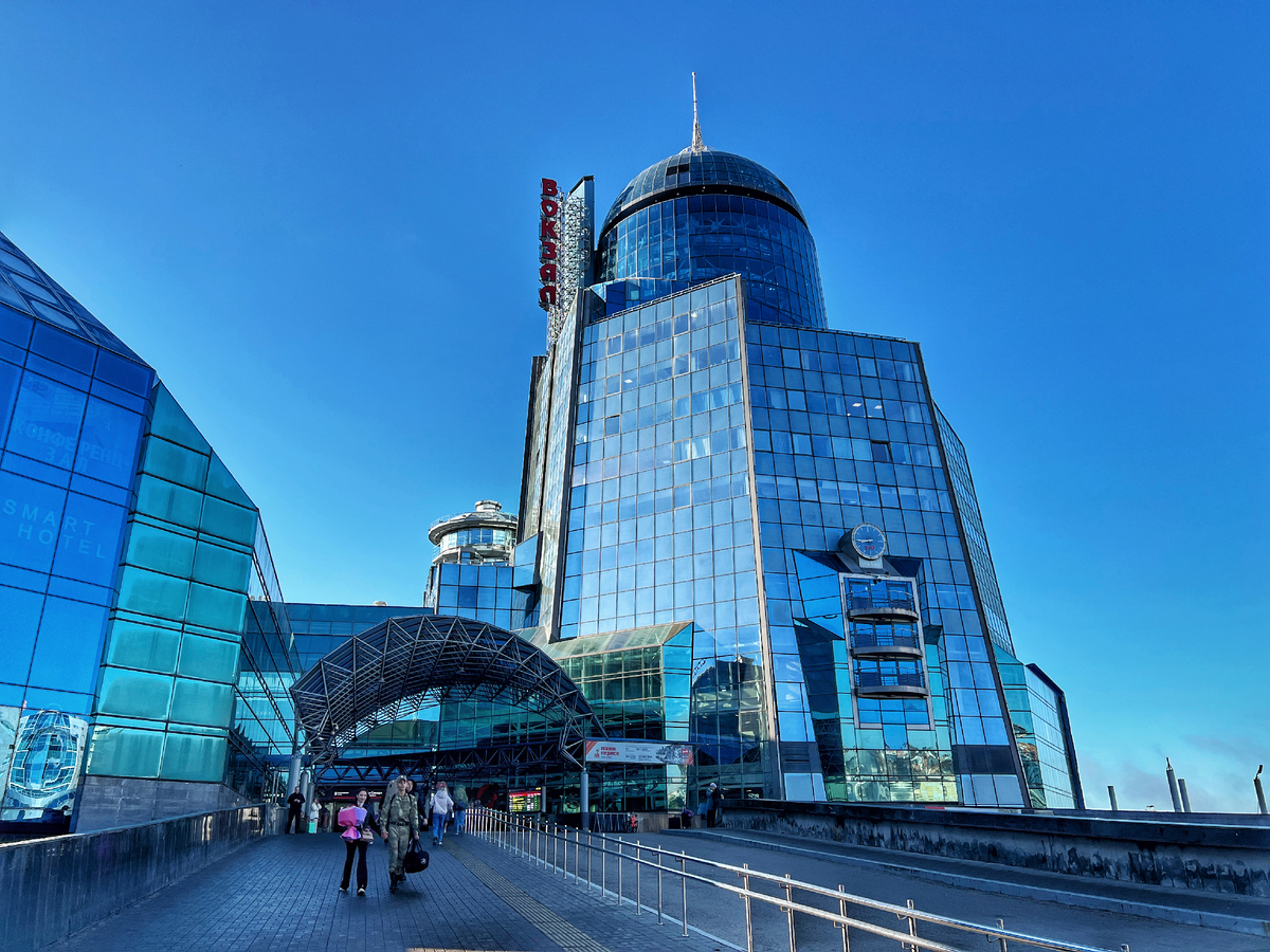 Железнодорожный вокзал. Фото автора 