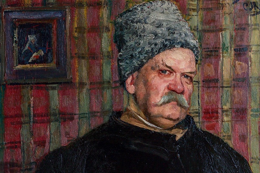    Фото © Wikipedia / «Король репортеров», портрет Владимира Гиляровского работы Сергея Малютина