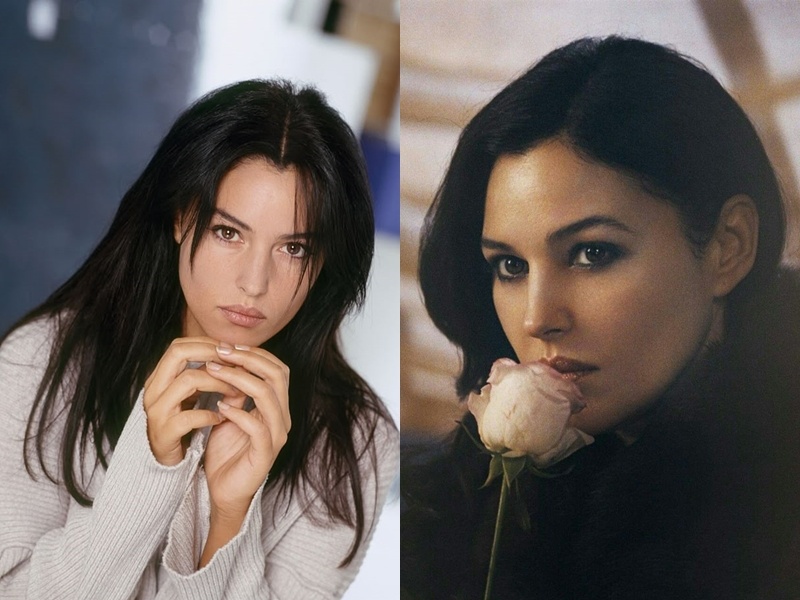 Моника Беллуччи в молодости