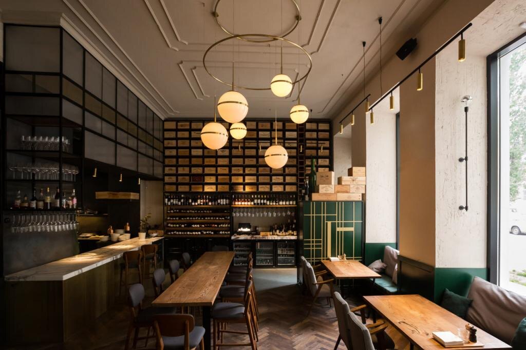 Интерьер ресторана Leo Wine & Kitchen (Ростов-на-Дону)
