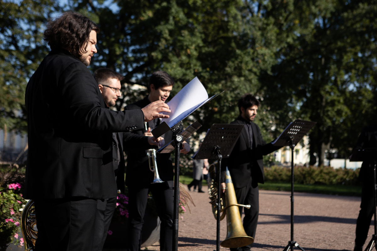 Брасс-квинтет "Время медных"/фото Юлия Степанская