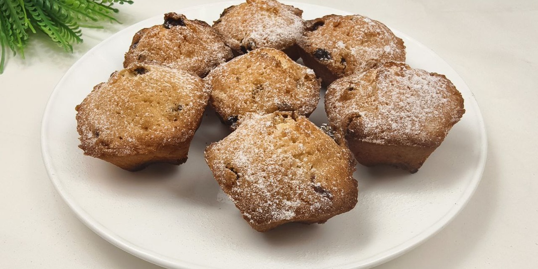 Кексы с изюмом по ГОСТу (бабушкин рецепт)