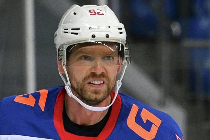 Хоккеист Евгений Кузнецов. Обложка © РИА Новости / Екатерина Лызлова