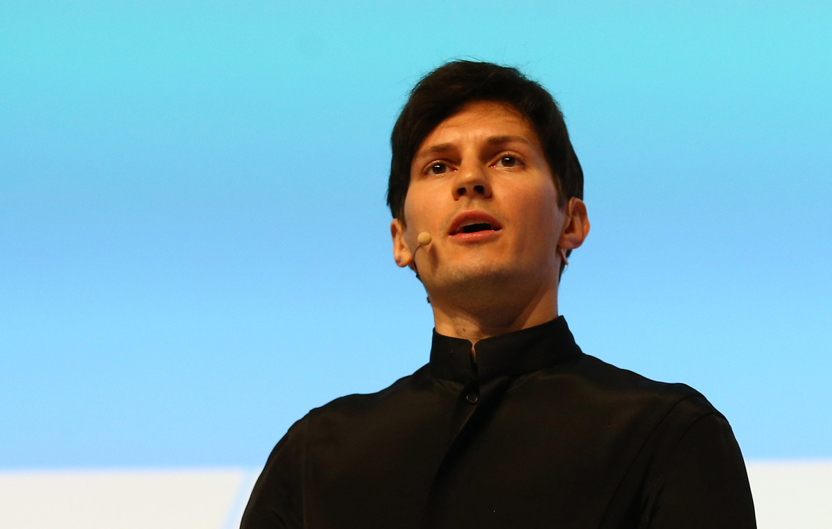   Сооснователь Telegram Павел Дуров  AOP.Press/Corbis via Getty Images