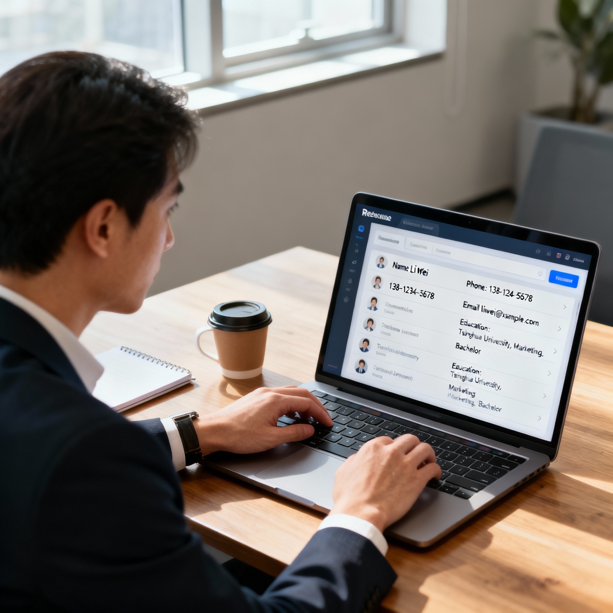 Поиск по базе резюме HH для активного рекрутинга