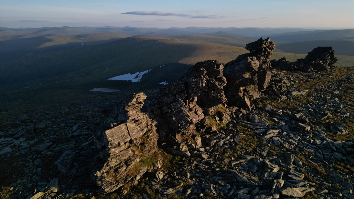 Гора Отортен, Республика Коми. Недалеко от перевала Дятлова