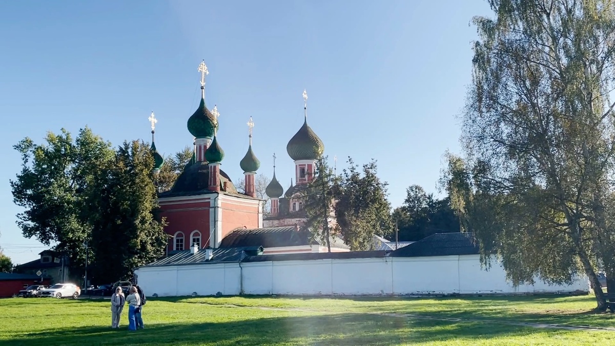 Уютная красота Переславля-Залесского. Владимирский собор и церковь Александра Невского 