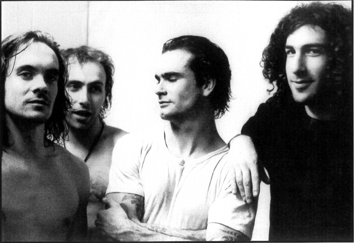 Rollins Band в эпоху "Hard Volume". Фото из книги "Unwelcomed Songs".