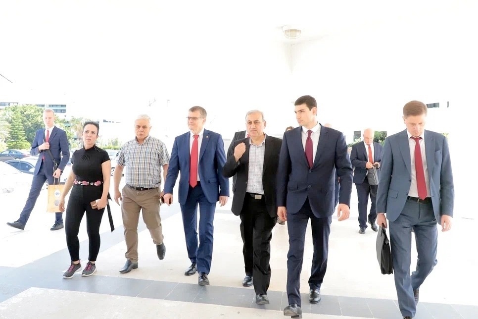 Сергей Арутюнян в составе официальной делегации Нижегородской области в Сирийской Арабской Республике