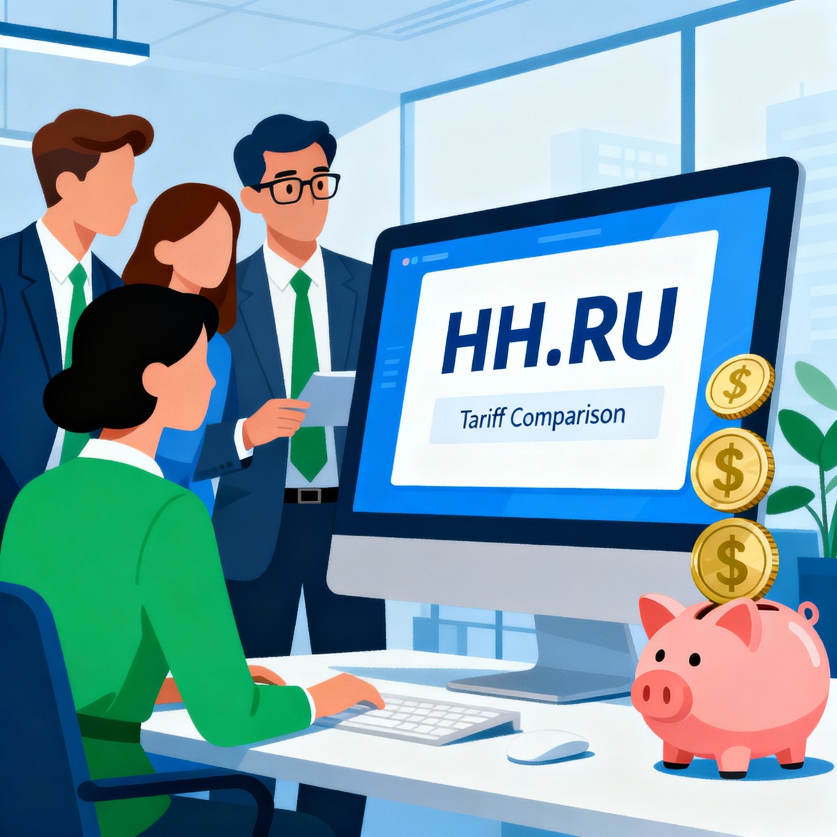 Кейс: как мы сэкономили 150 000 ₽ на найме с правильным выбором тарифа HH RU