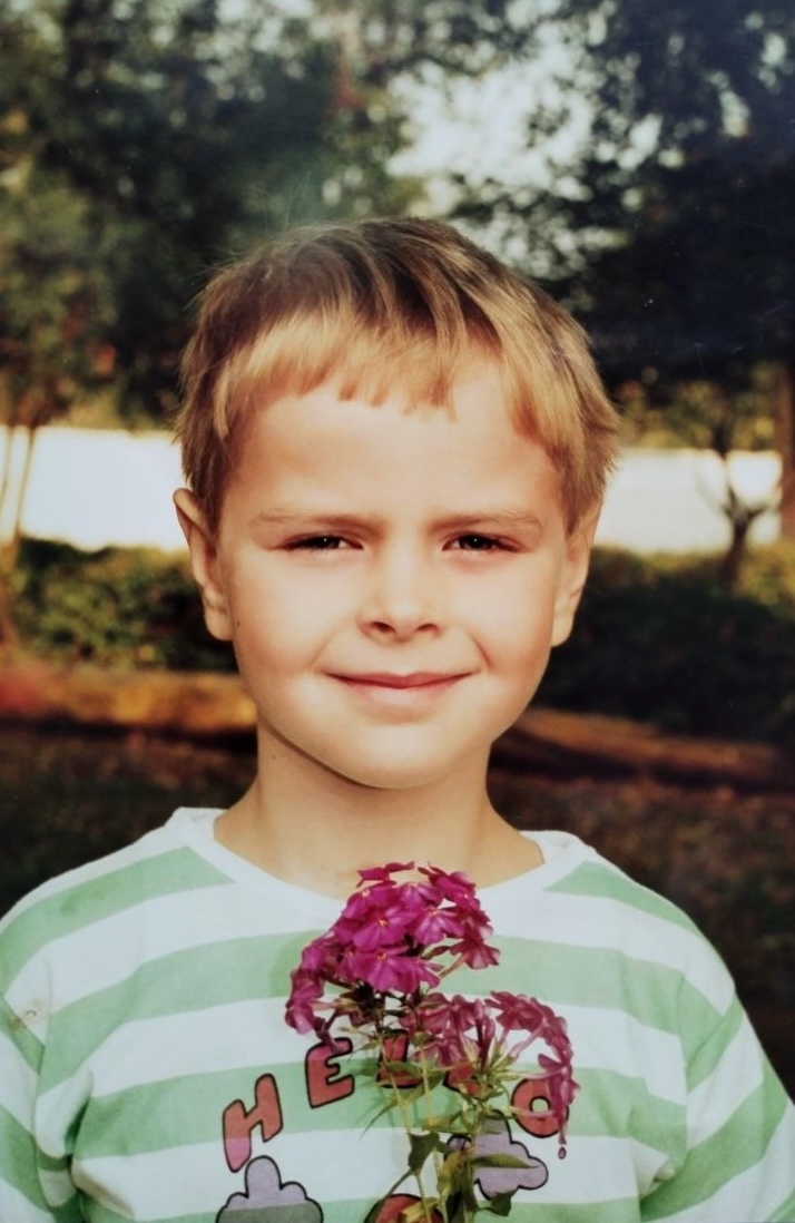 Я в возрасте 4-5 лет