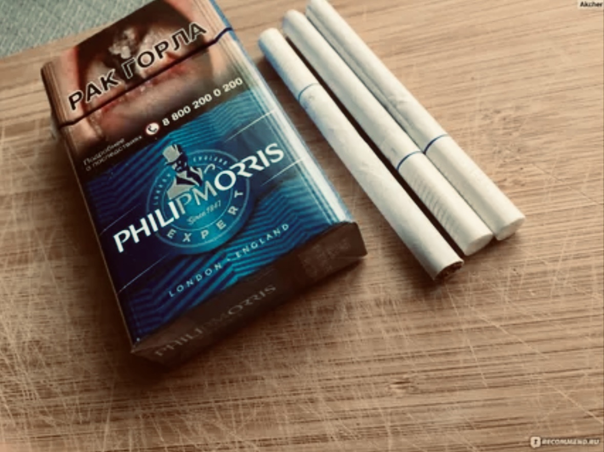 Курение сигарет 