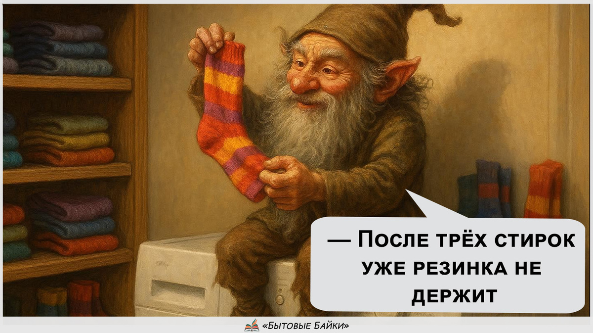 Домовой объяснил, почему постоянно исчезают носки