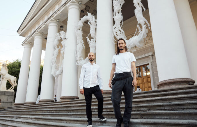    Андрей Блохин и Егор Кузнецов. Фото из сосцетей Recycle Group ©