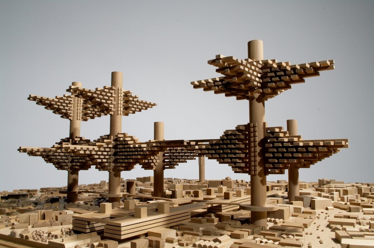 Арата Исодзаки. Города- башни.