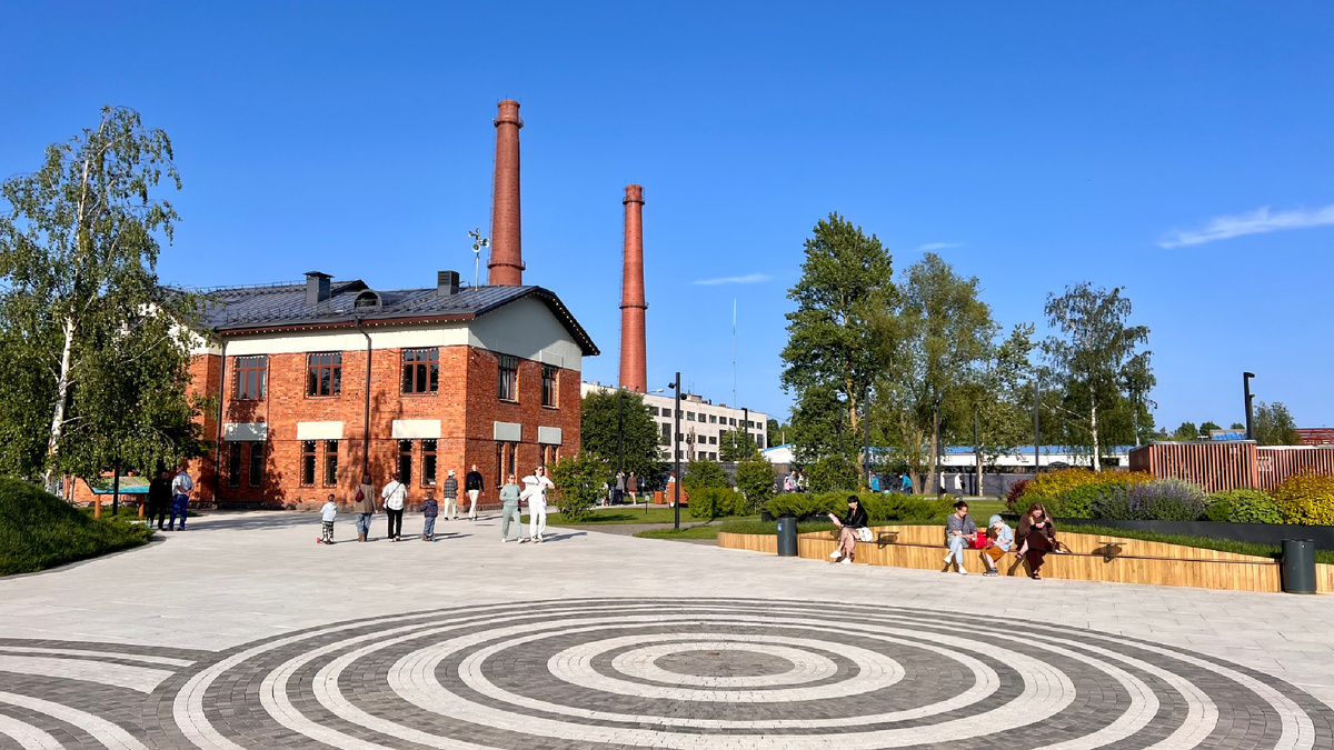 Главная площадь Острова фортов