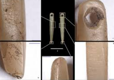 Швейные иглы из кости