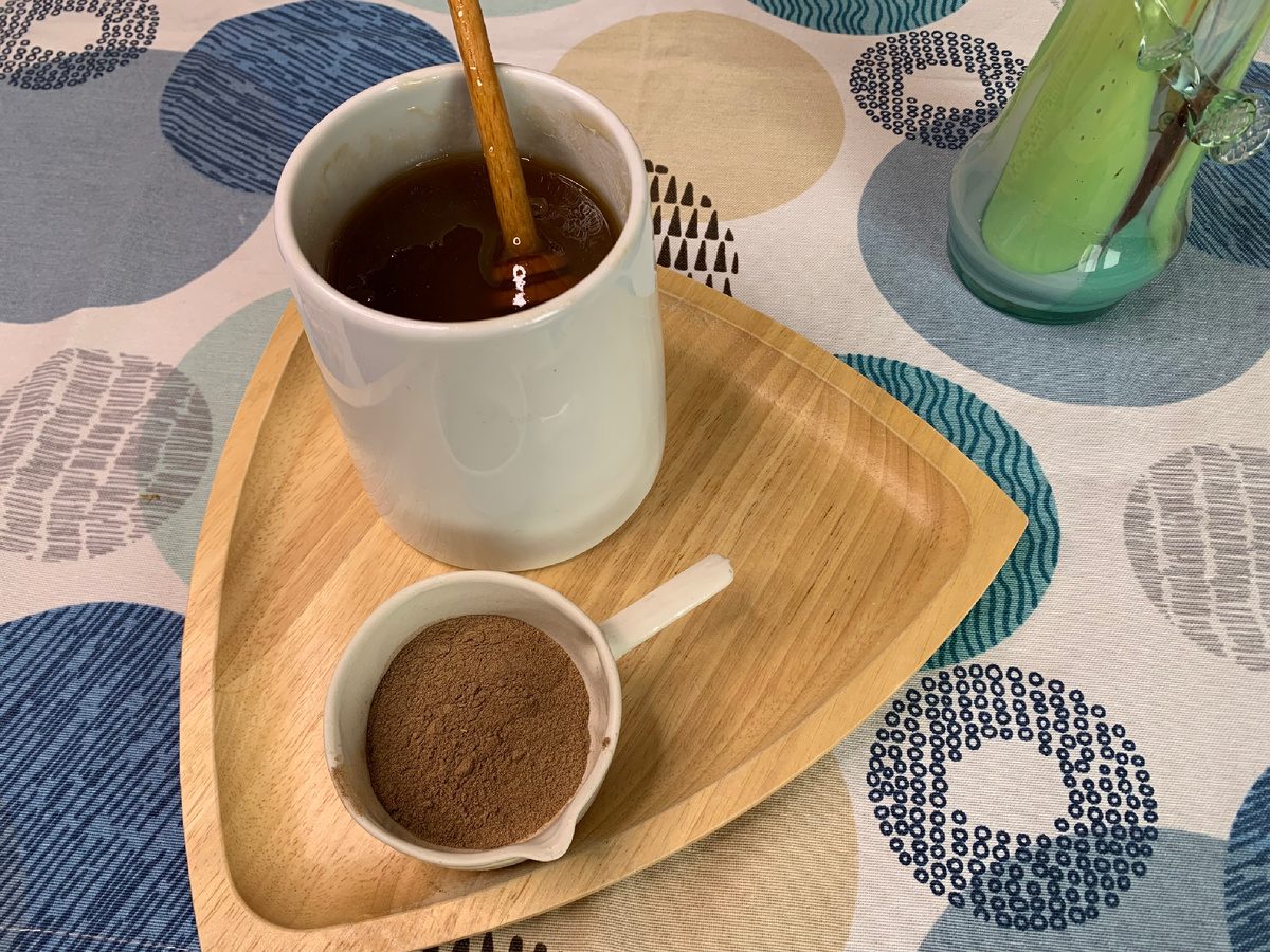 Мёд и молотая корица