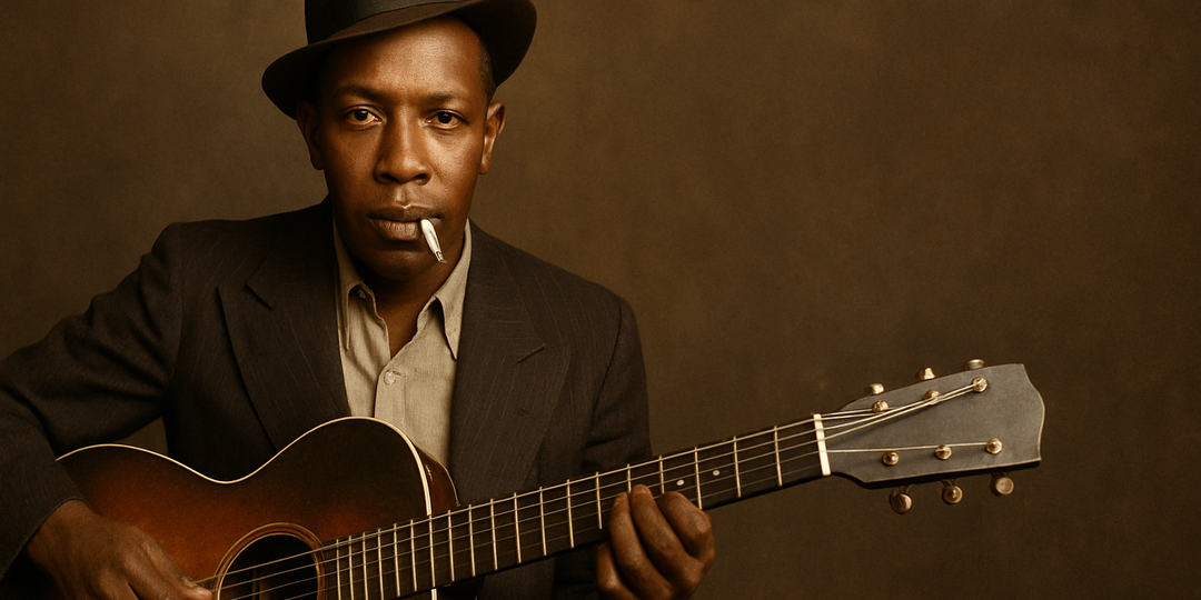 Певец Robert Johnson и его главный хит Cross Road Blues. 1936