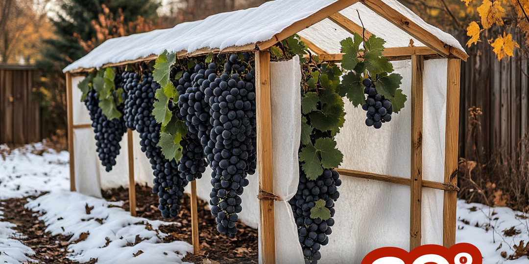 Как укрыть виноград, чтобы он выдержал даже -30°C ❄️ Проверенный способ от сибирских виноградарей 🍇