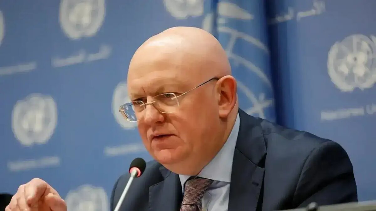    Постоянный представитель России при ООН Василий Небензя.