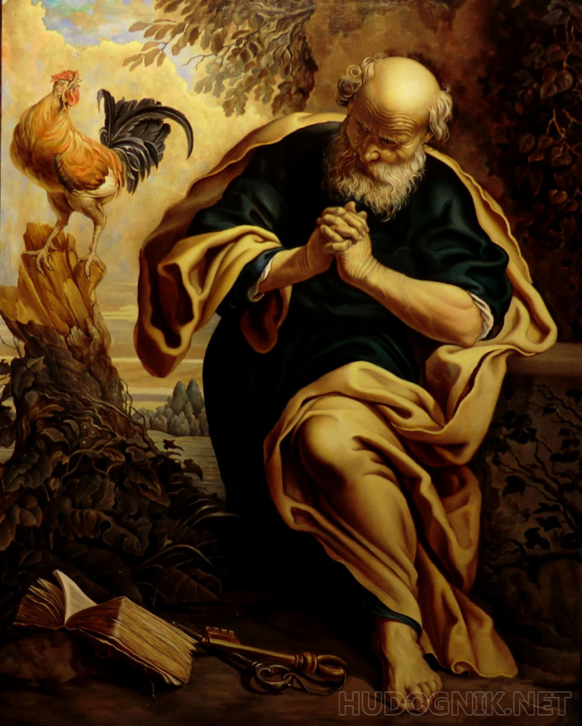 СЕГЕРС. ПОКАЯНИЕ СВЯТОГО ПЕТРА. 1629. ЭРМИТАЖ.