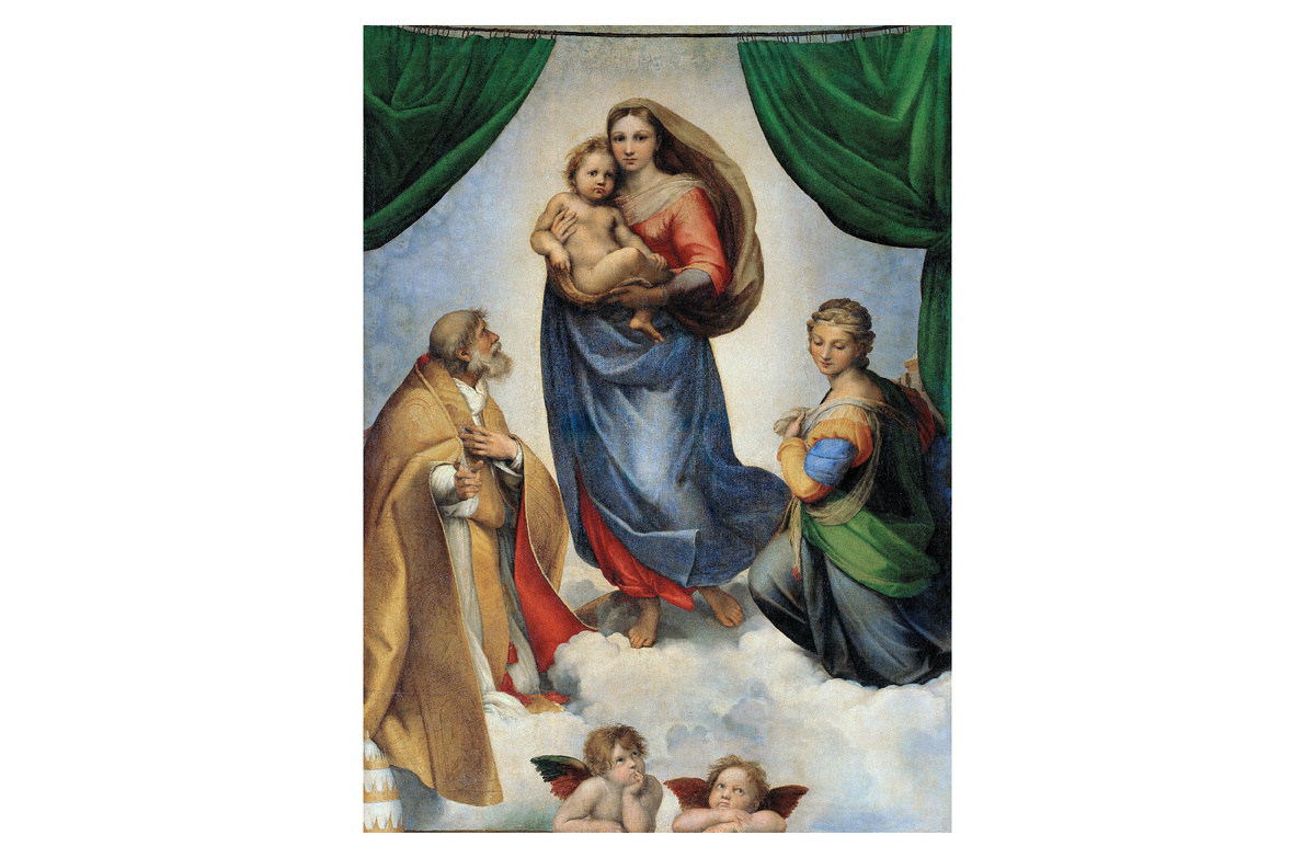 Рафаэль. Сикстинская мадонна. 1512—1513