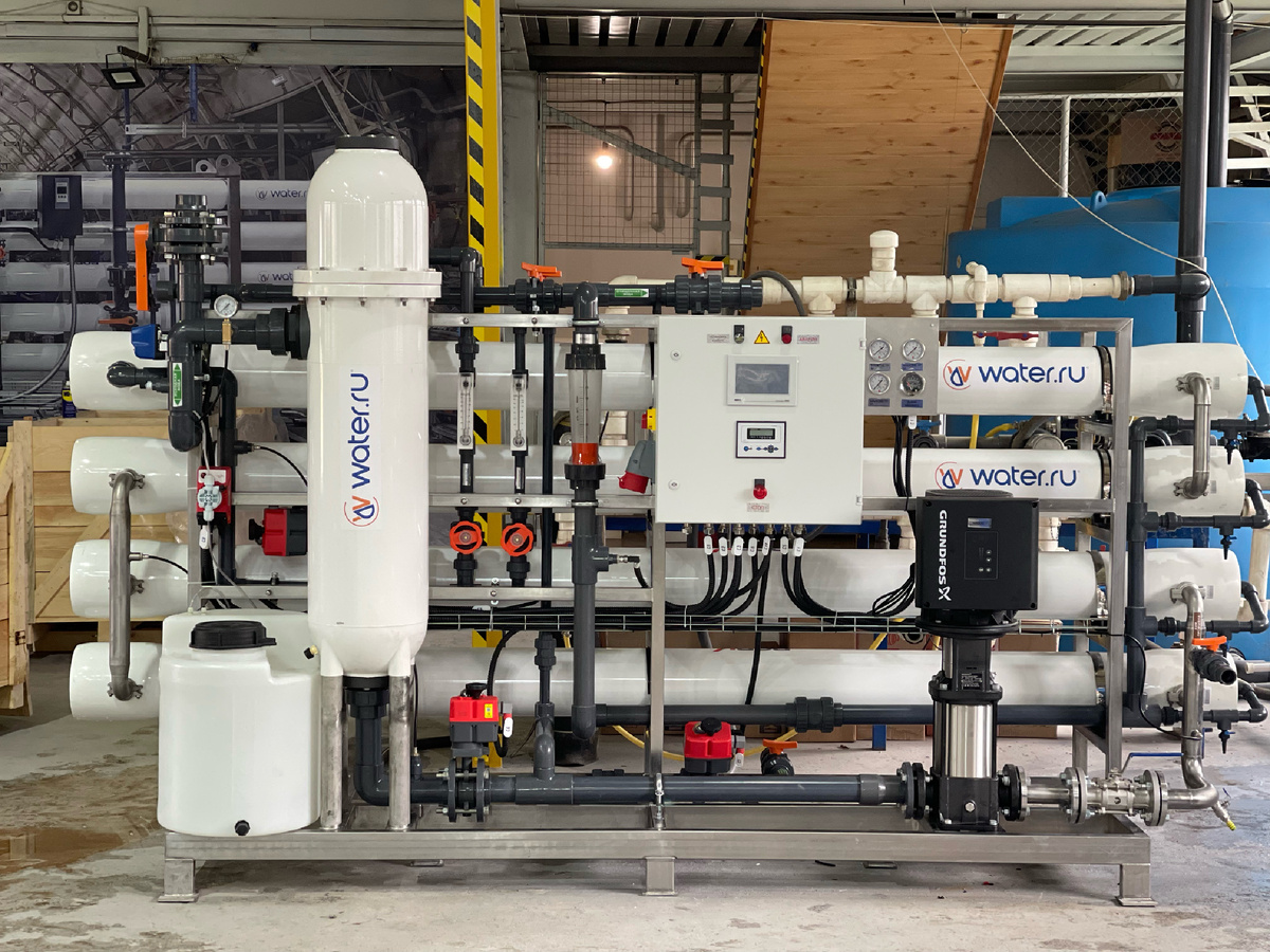 Промышленный обратный осмос water.ru