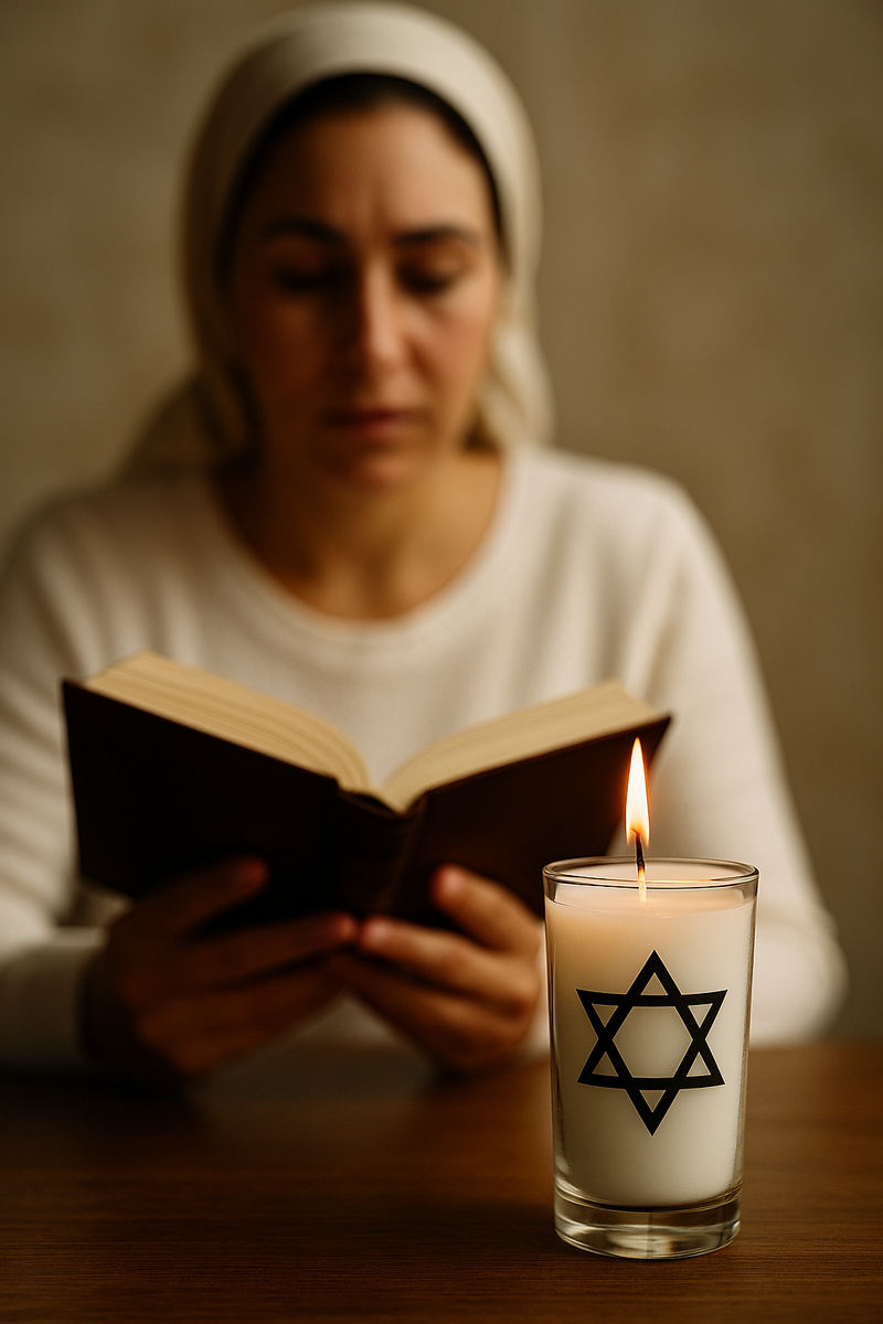 Йорцайт-свеча (свеча памяти)