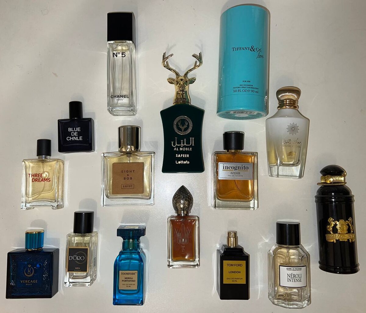 My perfume collection.