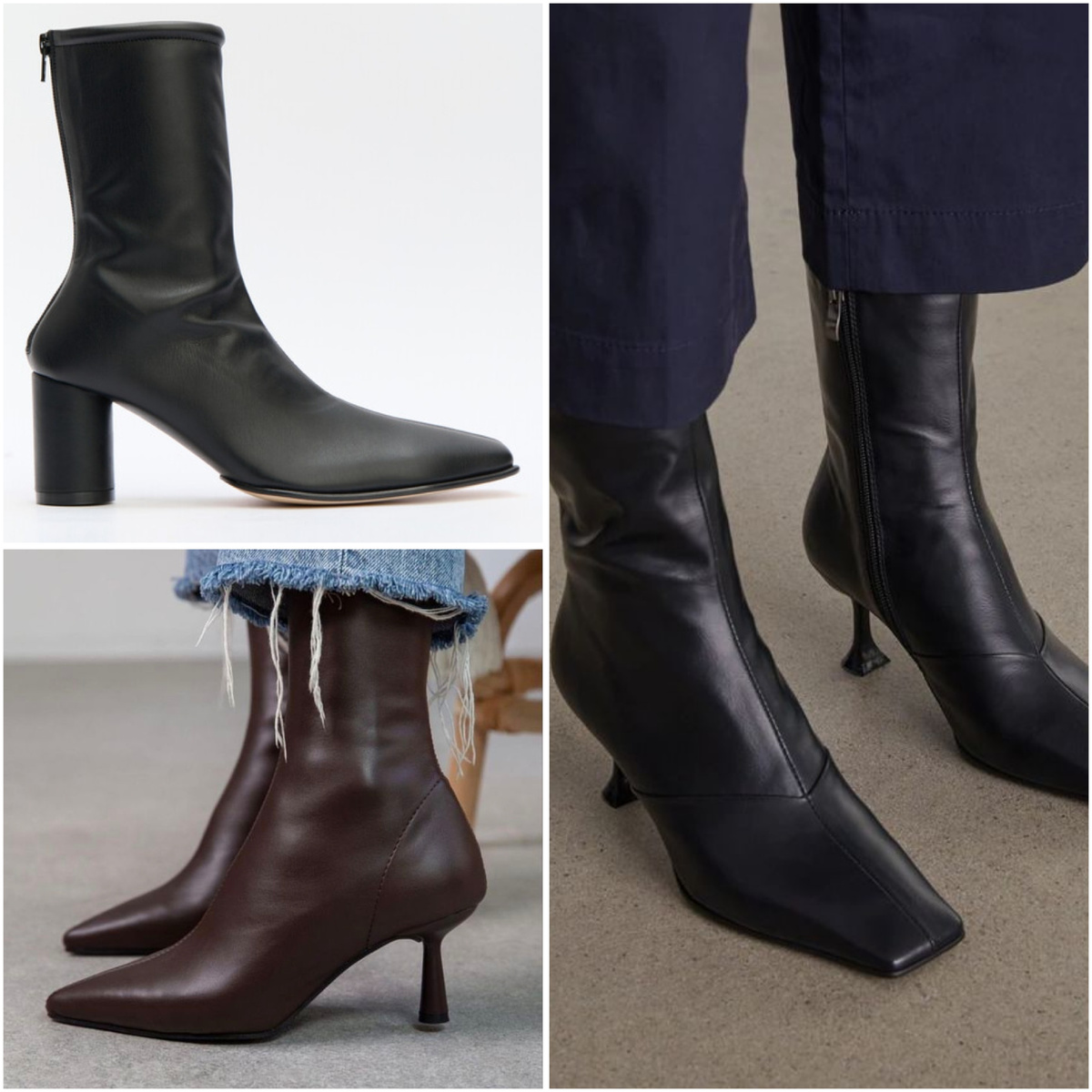 Облегающие сапоги 