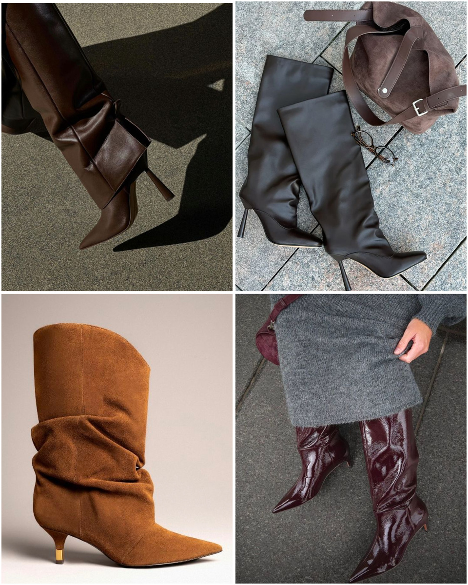 Сапоги гармошка