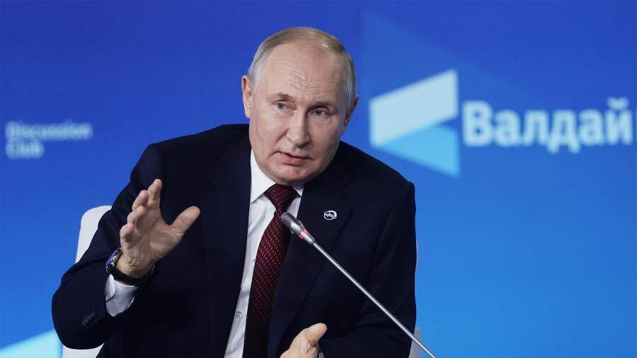 Путин прокомментировал на Валдайском заседании ситуацию в Сектора Газа.