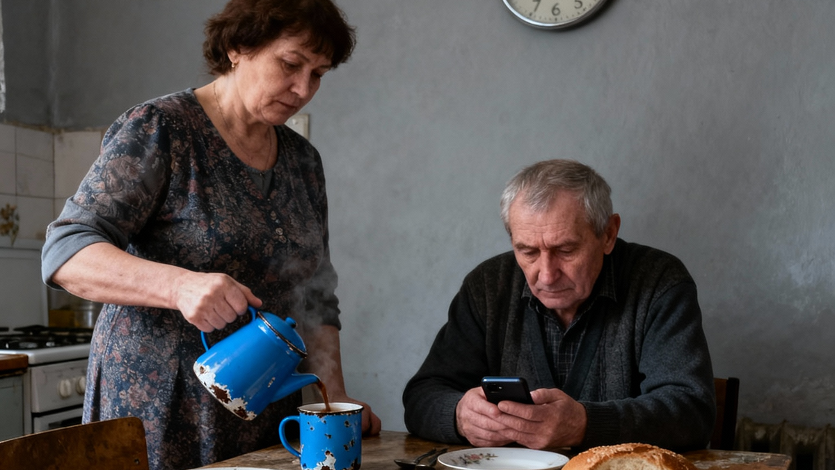 Каждое утро я наливала Серёже кофе