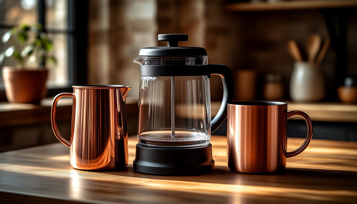 От выбора приборов зависит удовольствие от ритуала. Чайник с регулировкой температуры, френч-пресс, турка и термос — ваши главные помощники для создания идеального согревающего напитка.
