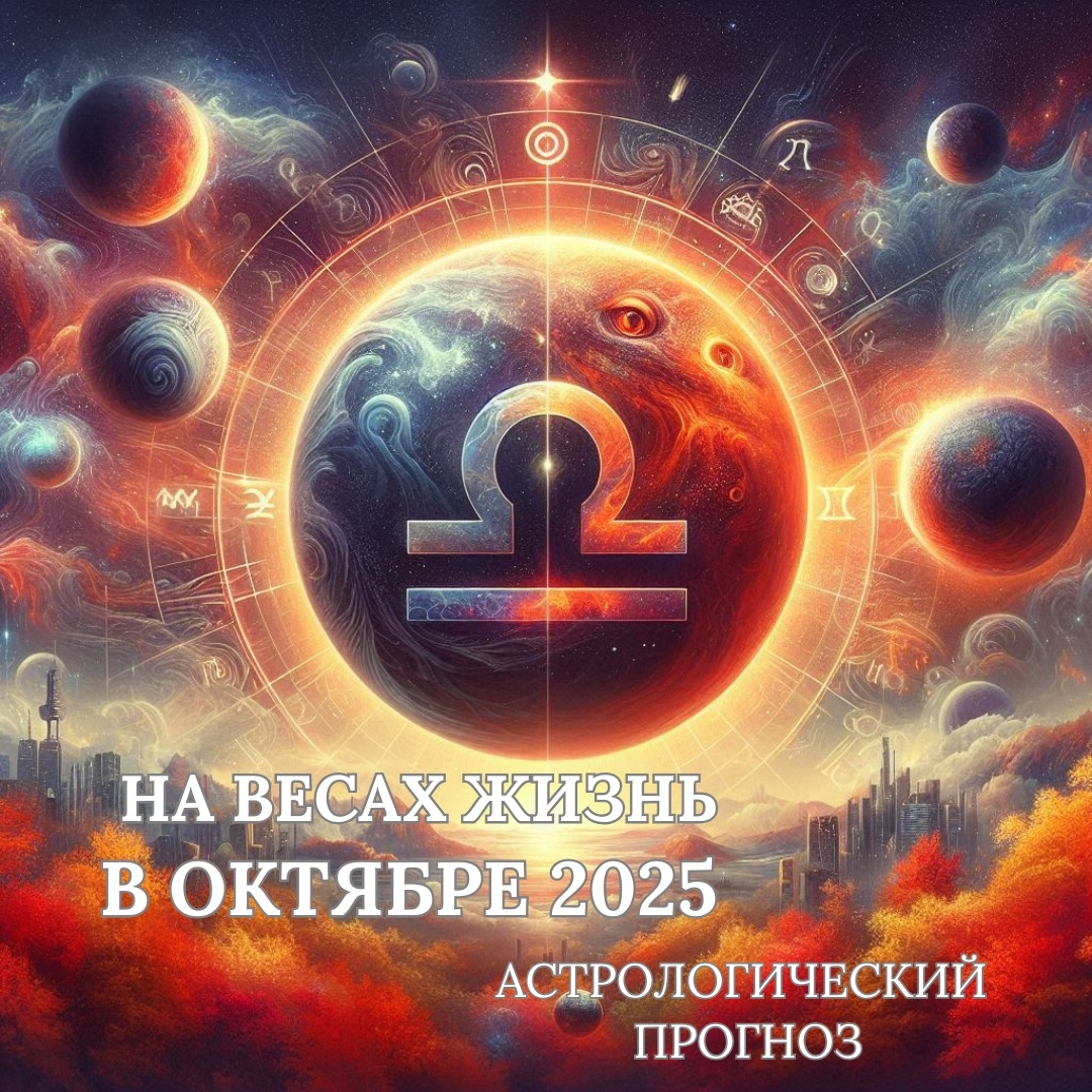 Астропрогноз на Октябрь 2025. Астролог Екатерина Юдина  